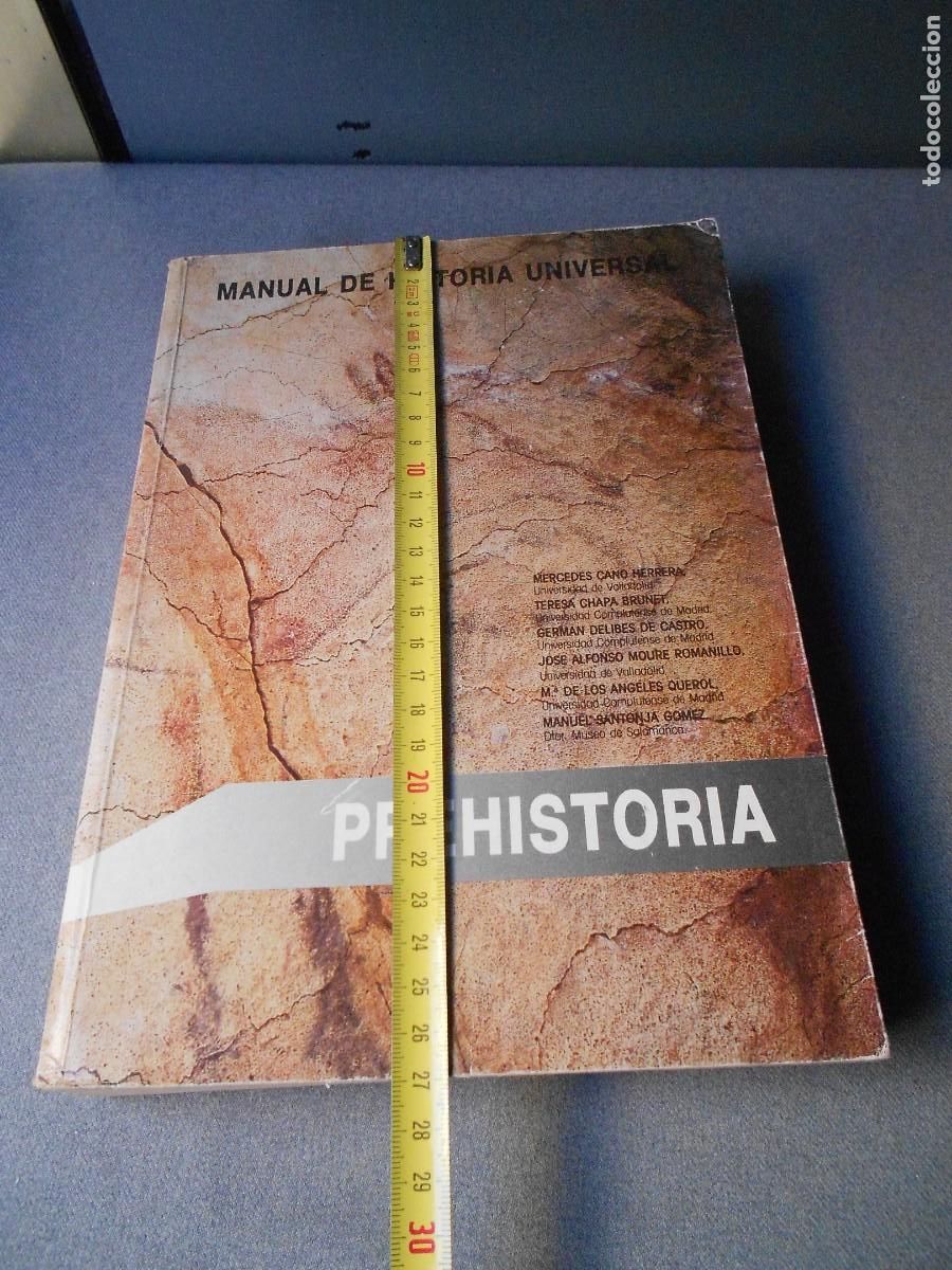 Libros de segunda mano: MANUAL DE HISTORIA UNIVERSAL. PREHISTORIA - Foto 2