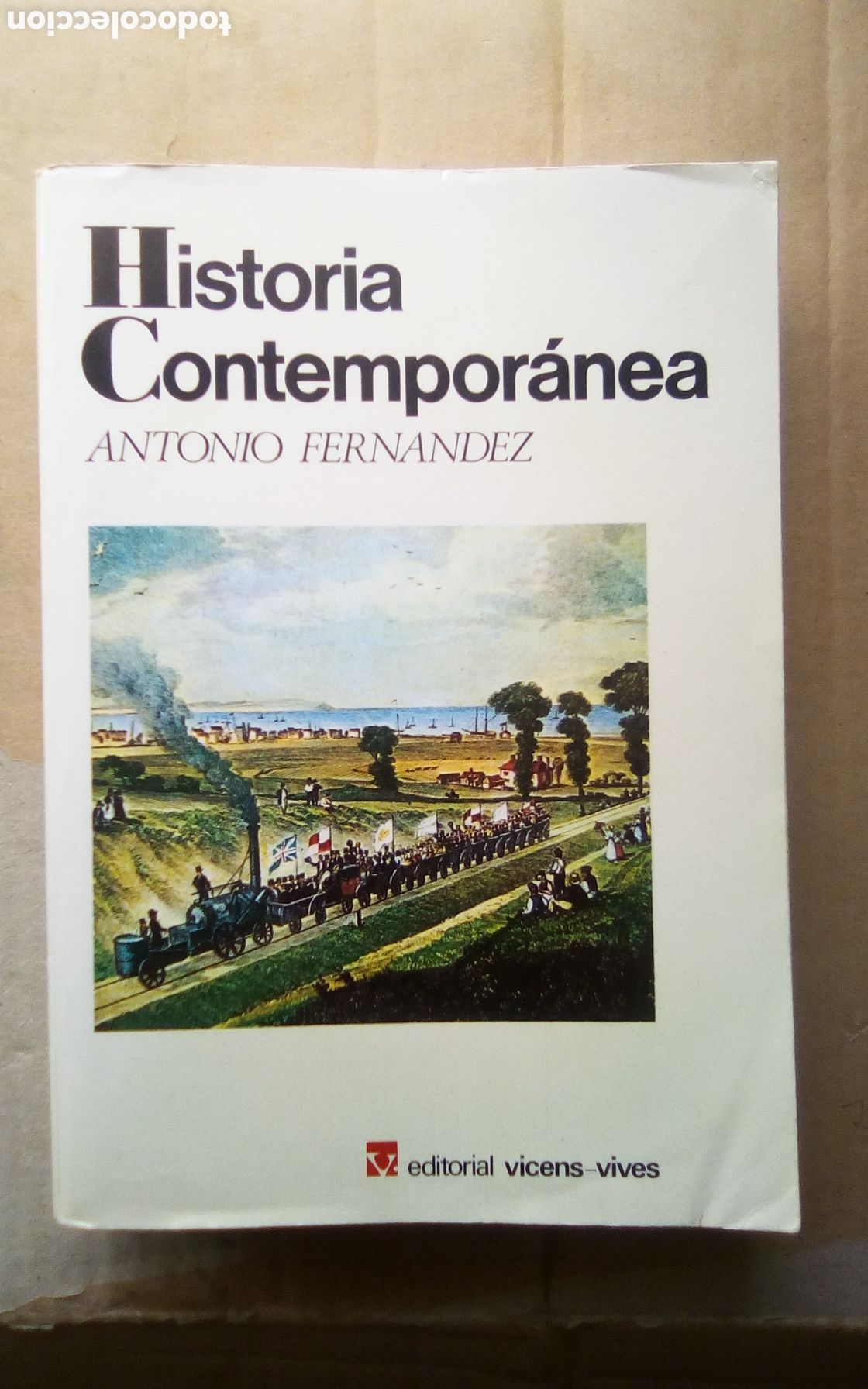 Gebrauchte B&uuml;cher: Historia contempor&aacute;nea, por Antonio Fern&aacute;ndez. Editorial Vicens-Vives, a&ntilde;o 1978. Tapa blanda.