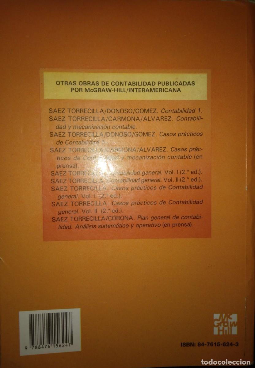 Libros de segunda mano: PLAN GENERAL DE CONTABILIDAD 1991 - (McGraw Hill 1991) - Foto 2
