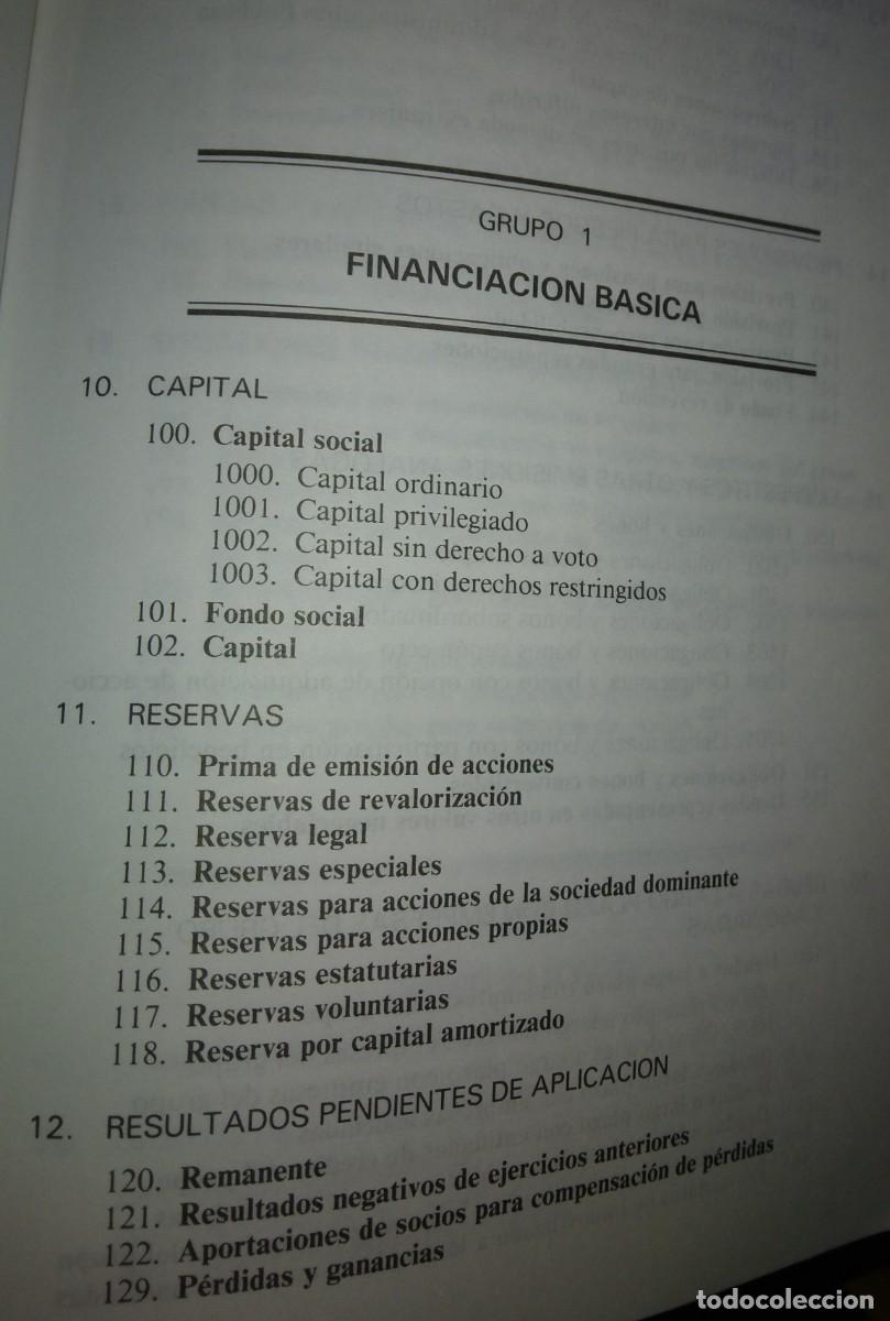 Libros de segunda mano: PLAN GENERAL DE CONTABILIDAD 1991 - (McGraw Hill 1991) - Foto 4