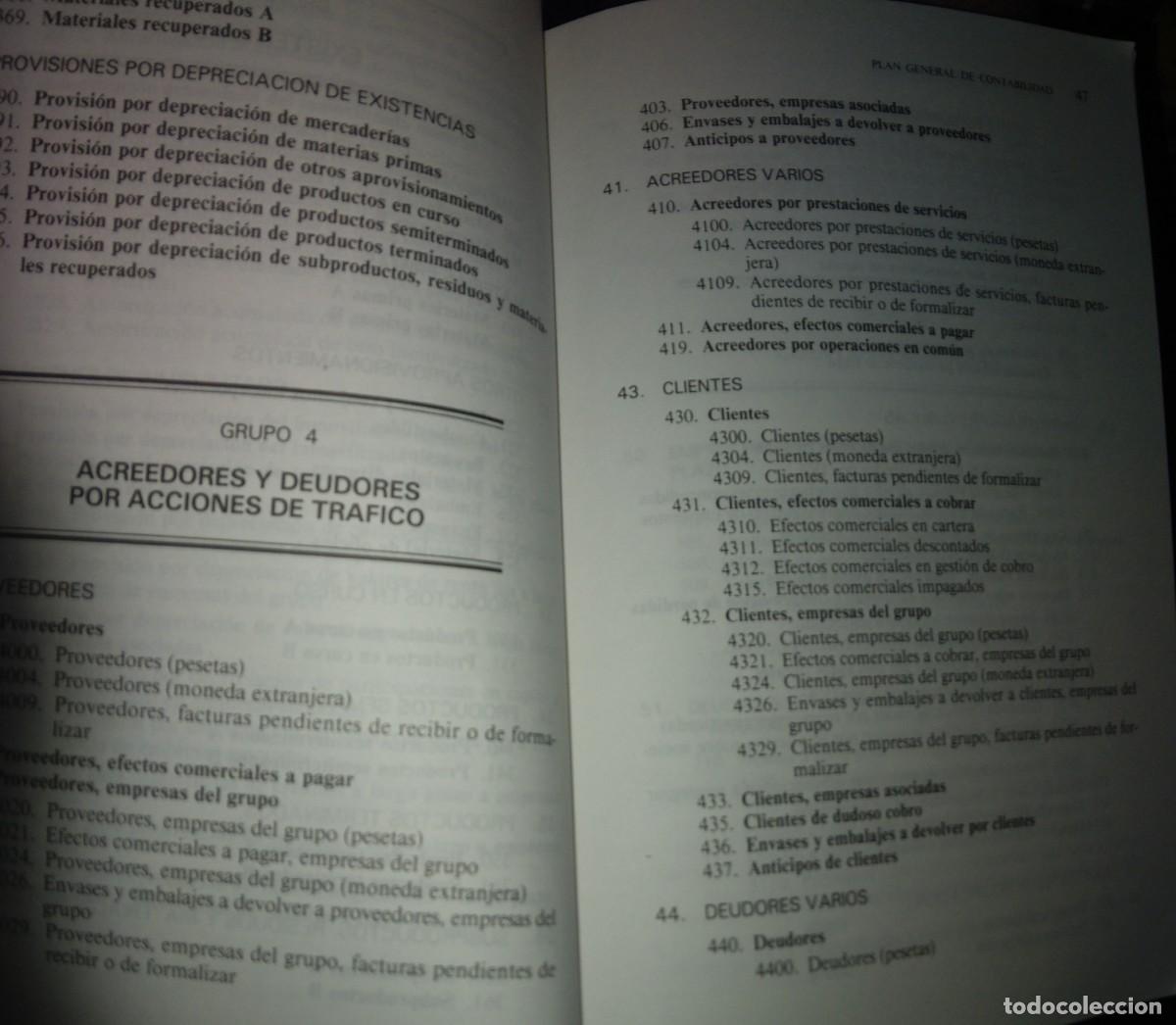 Libros de segunda mano: PLAN GENERAL DE CONTABILIDAD 1991 - (McGraw Hill 1991) - Foto 5