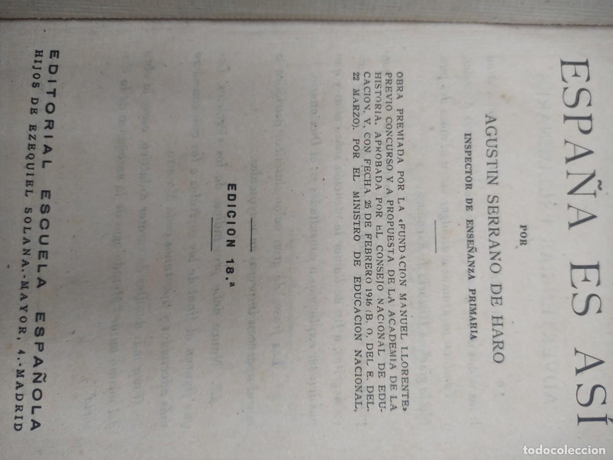 Libros de segunda mano: Libro: Espa&ntilde;a es as&iacute;. - Foto 3