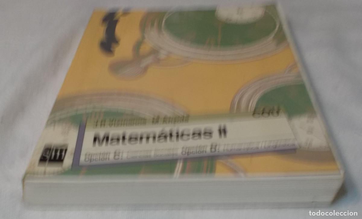 Libros de segunda mano: Matematicas II COU a&ntilde;o 1992 SM - Foto 1