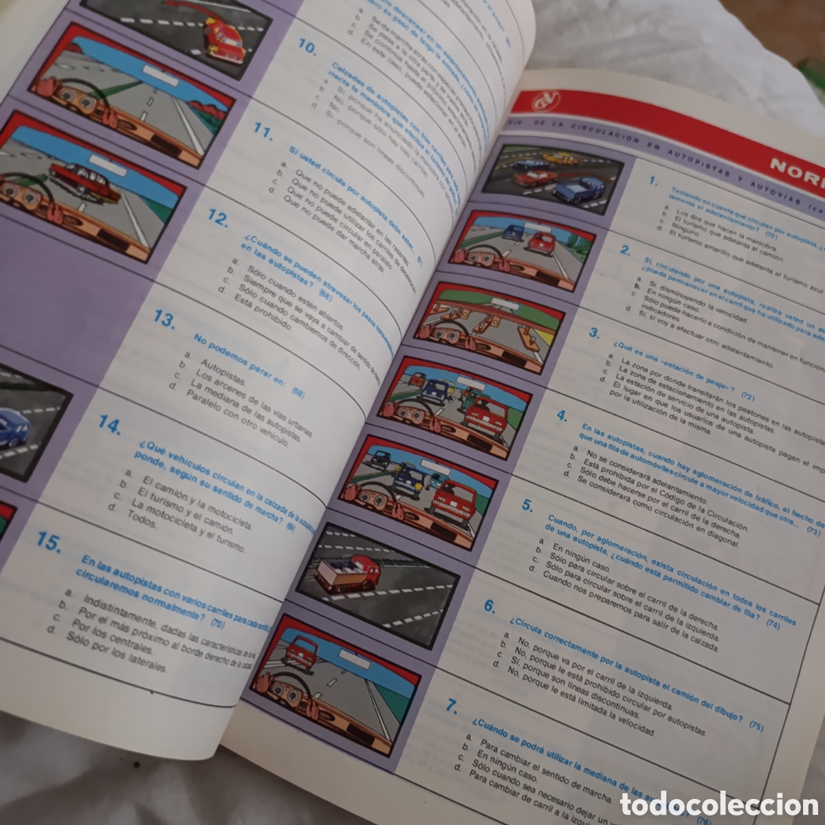 Libros de segunda mano: Ejercicios actualizados sobre el c&oacute;digo de la circulaci&oacute;n programados edici&oacute;n 1979 - Foto 2