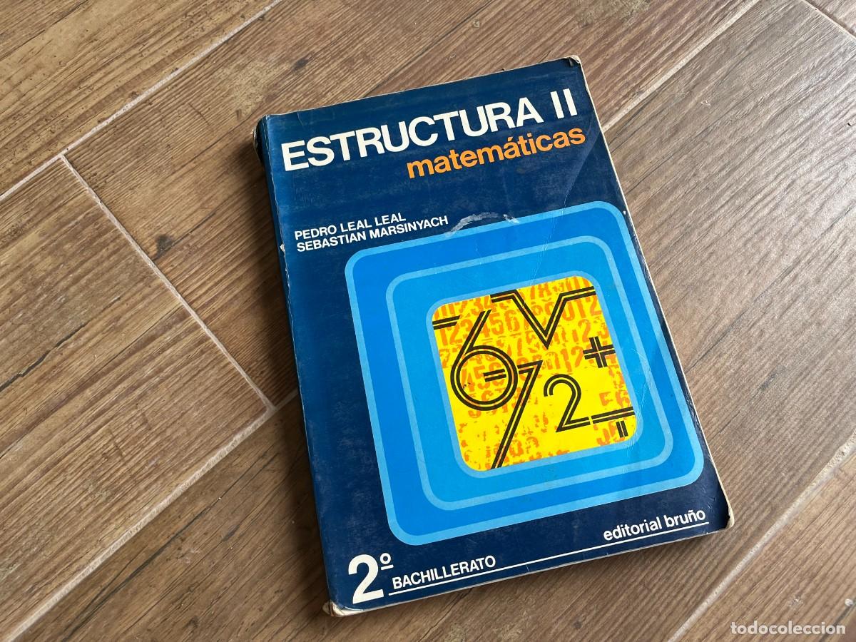 Libros de segunda mano: ESTRUCTURA II / MATEM&Aacute;TICAS 2&ordm; BACHILLERATO / ED. BRU&Ntilde;O - Foto 1