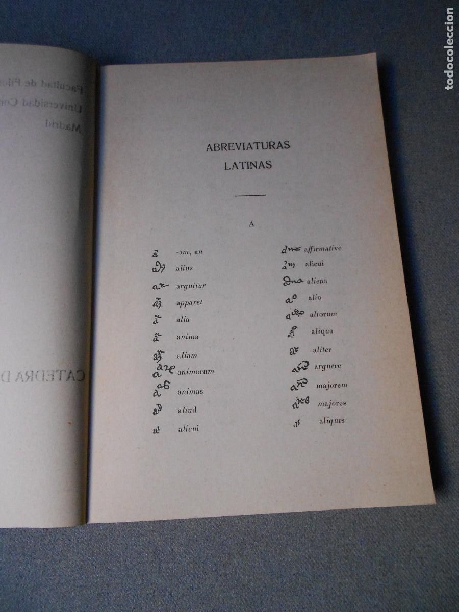 Libros de segunda mano: ABREVIATURAS LATINAS II - Foto 3