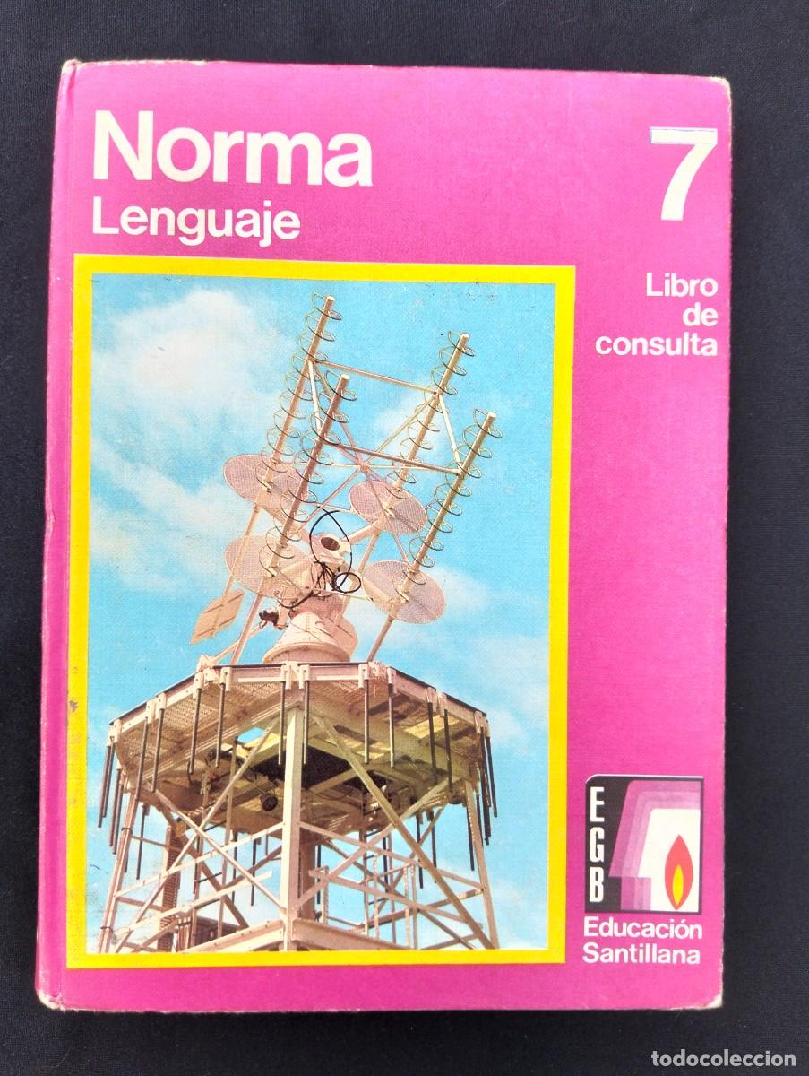 Libros de segunda mano: Libro Texto Norma Lenguje 7 Educacion santillana EGB - Foto 1