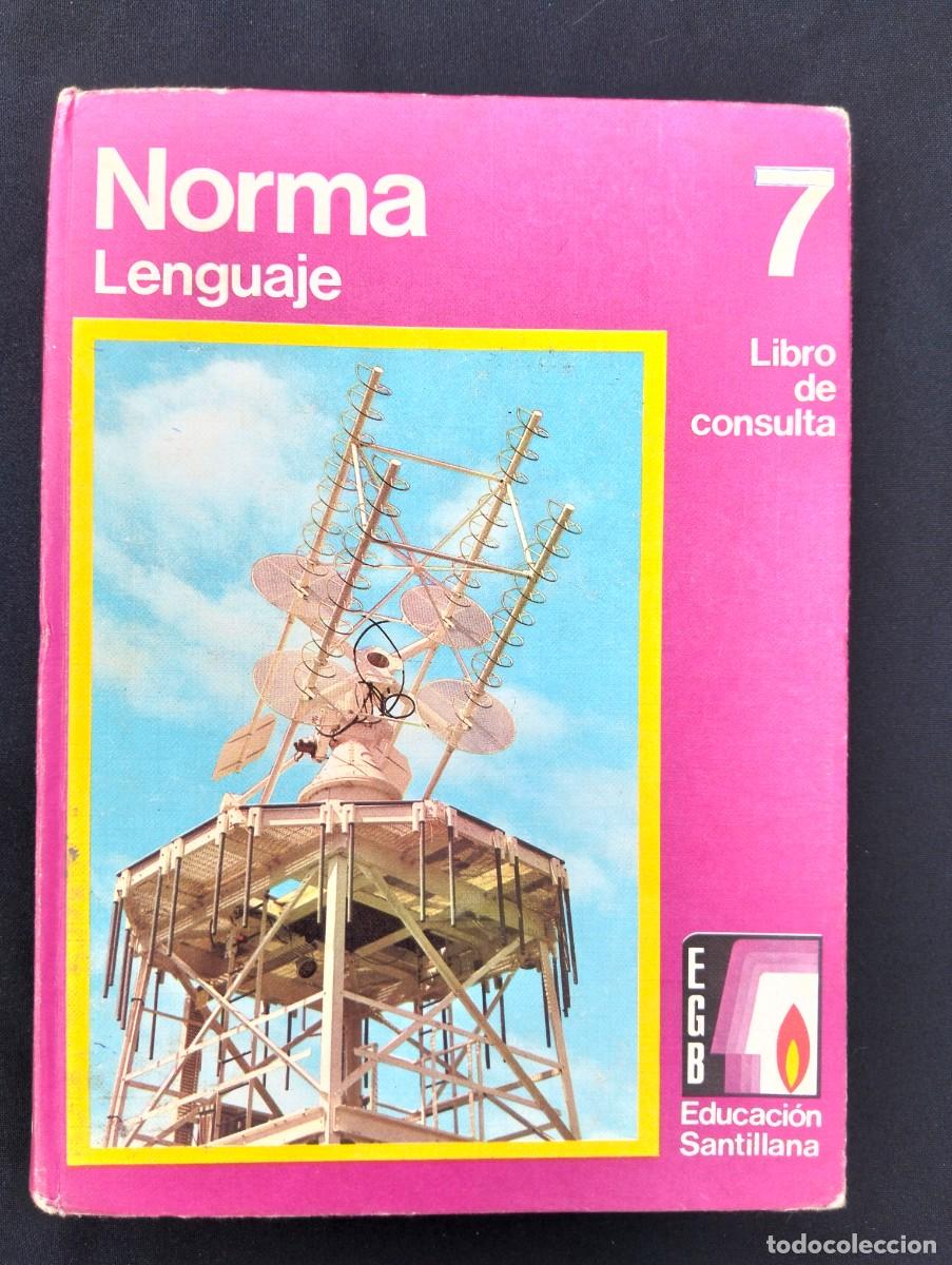Libros de segunda mano: Libro Texto Norma Lenguje 7 Educacion santillana EGB - Foto 2