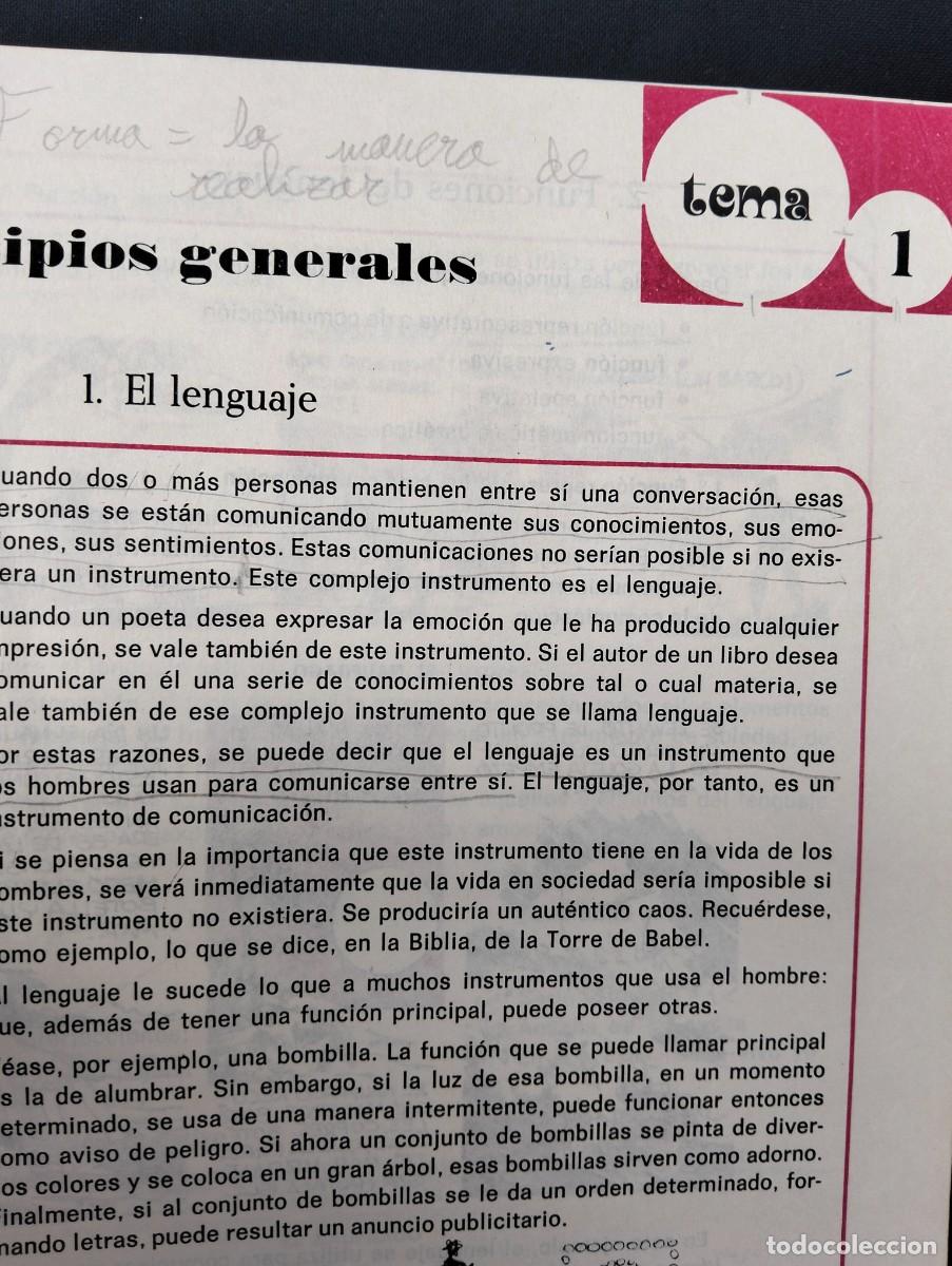 Libros de segunda mano: Libro Texto Norma Lenguje 7 Educacion santillana EGB - Foto 9