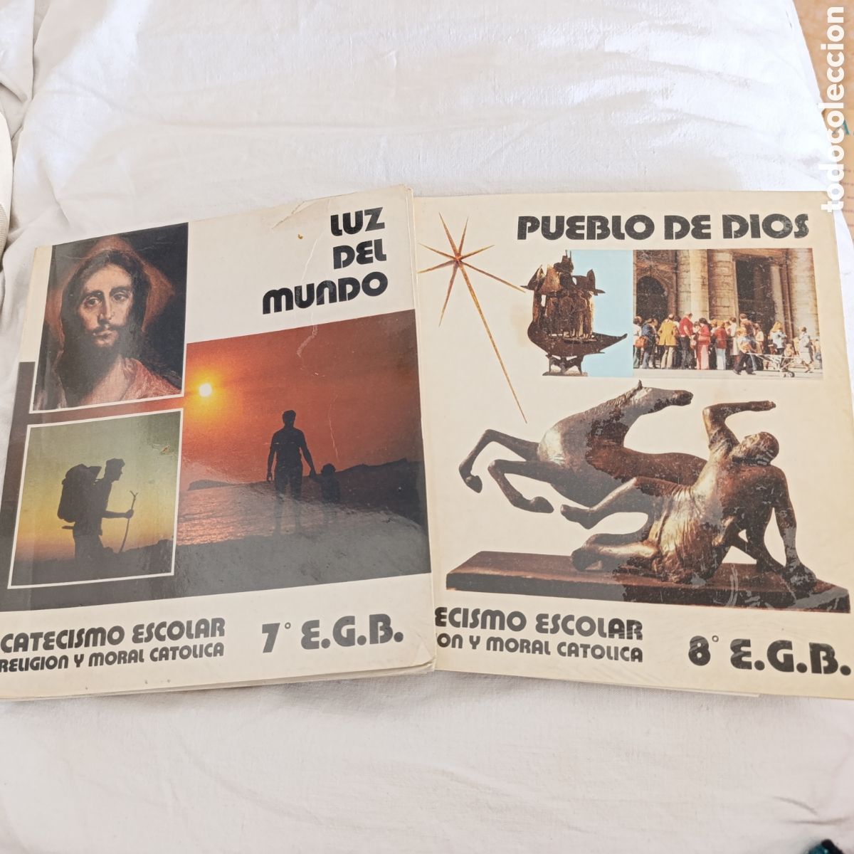 Libros de segunda mano: LOTE CATECISMOS 1983,7&deg; Y 8&deg;DE EGB. - Foto 1