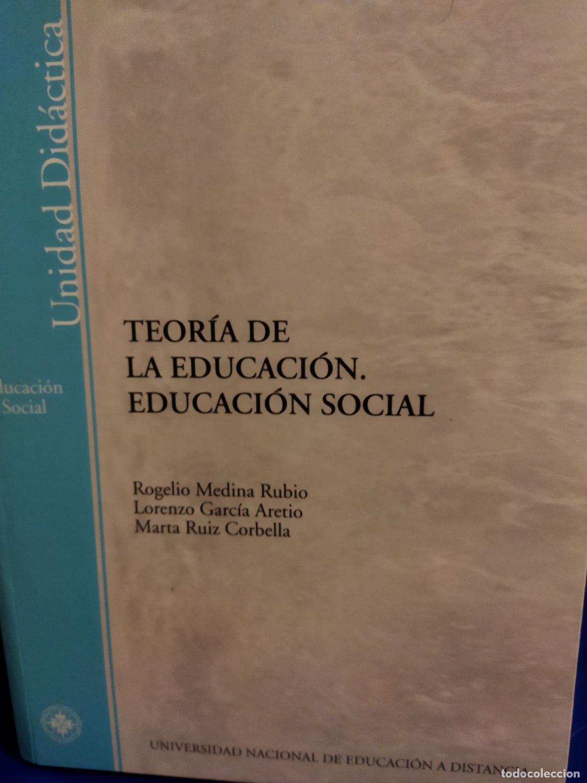 Libros de segunda mano: Teor&iacute;a de la educaci&oacute;n educaci&oacute;n social - Foto 1