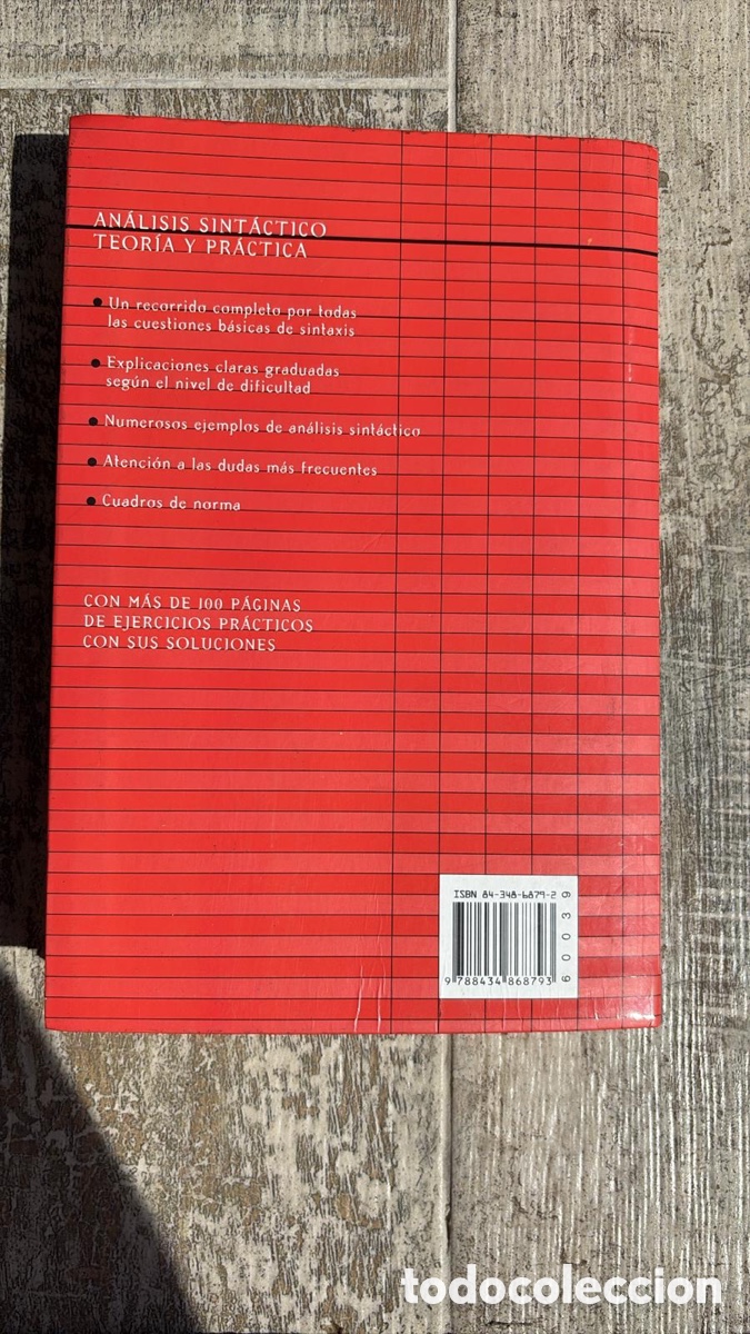 Libros de segunda mano: AN&Aacute;LISIS SINT&Aacute;CTICO. Leonardo G&oacute;mez Torrego. - Foto 5