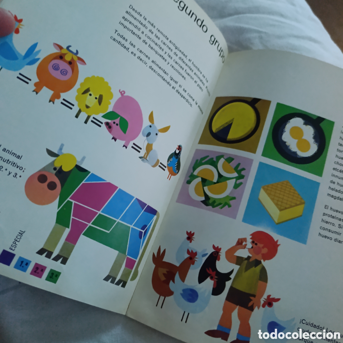 Libros de segunda mano: CARTILLA ESCOLAR DE ALIMENTACION,1973 - Foto 3