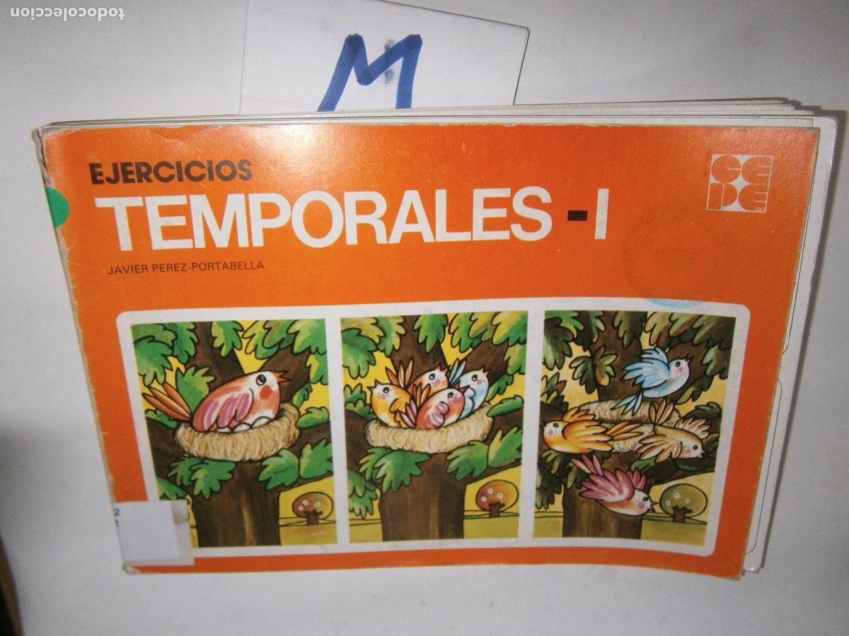 Libros de segunda mano: ANTIGUO LIBRO DE TEXTO - EJERCICIOS TEMPORALES - Foto 1