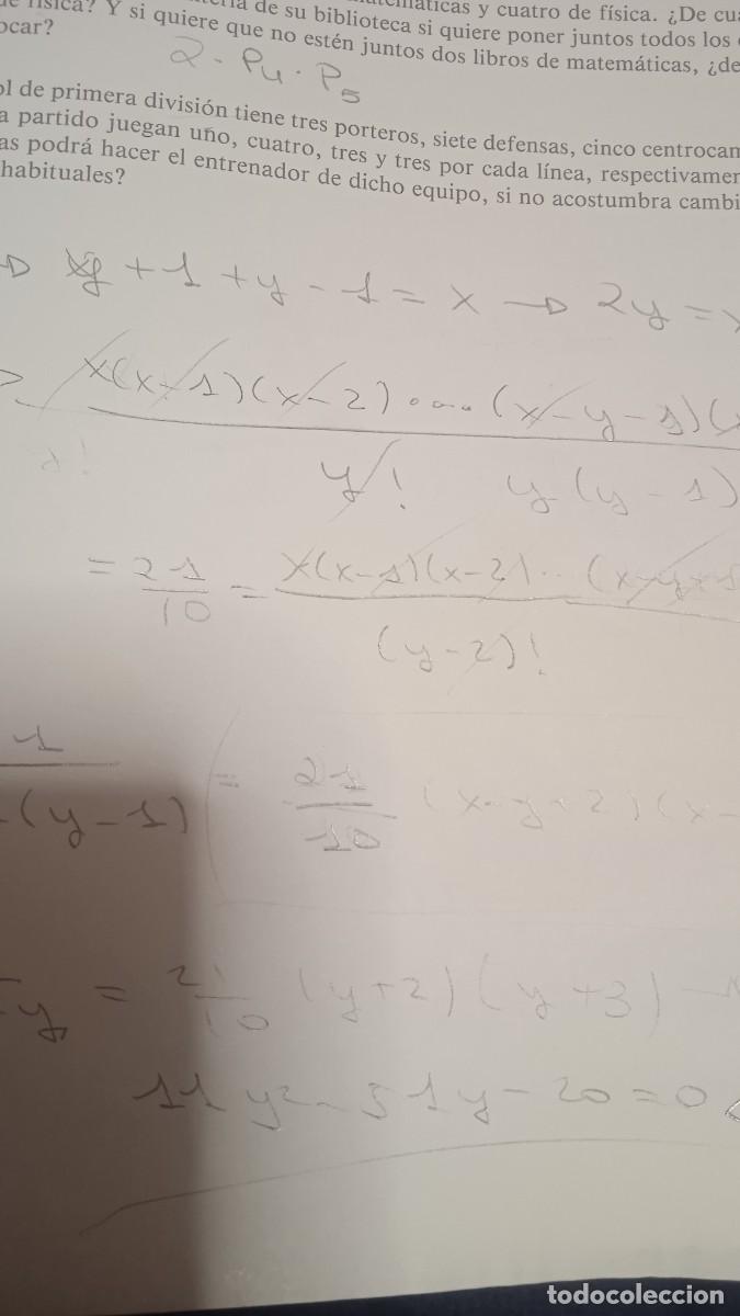 Libros de segunda mano: Matem&aacute;ticas 1 y 2 Bup - Edelvives. - Foto 5