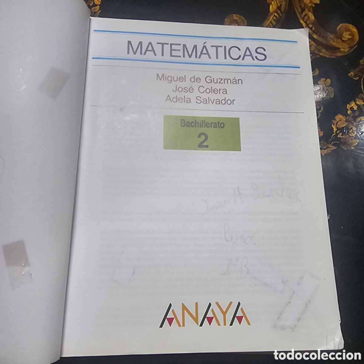 Libros de segunda mano: Matem&aacute;ticas 2 bachillerato Anaya - Foto 2