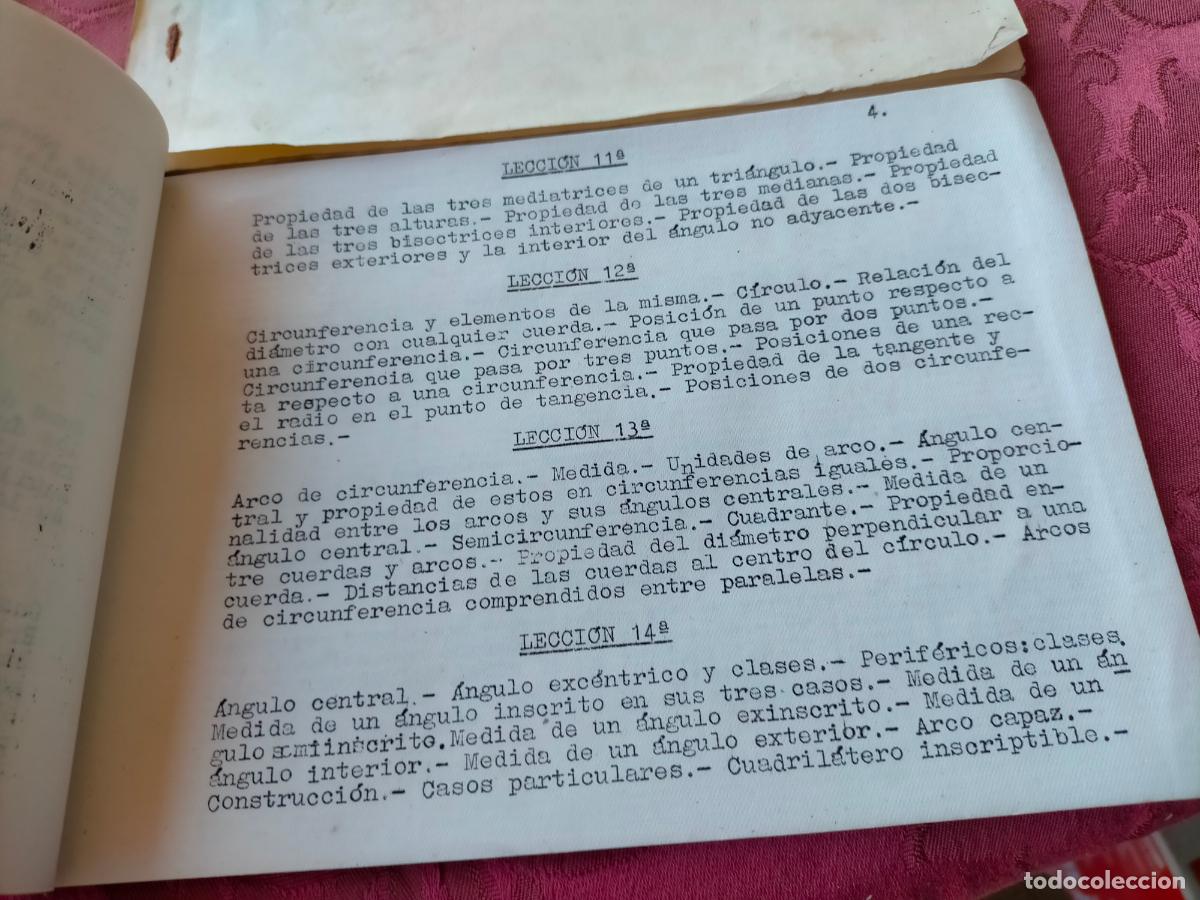 Libros de segunda mano: Programa de matem&aacute;ticas segundo curso J. Massagu&eacute; programa de geometr&iacute;a - Foto 3