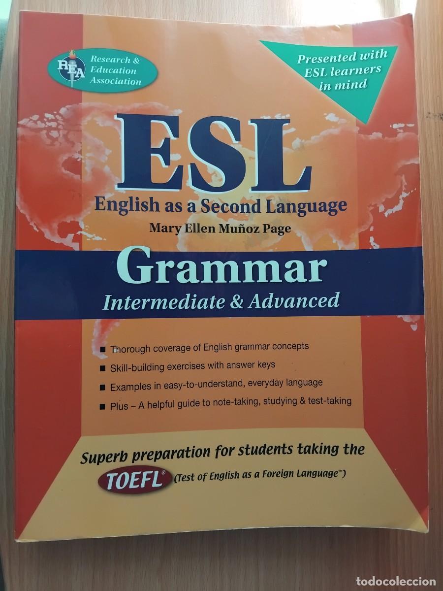 Second hand books: ESL English as a second language.Grammar intermediate & advanced;M.E.Mu&ntilde;oz Page;REA;2017