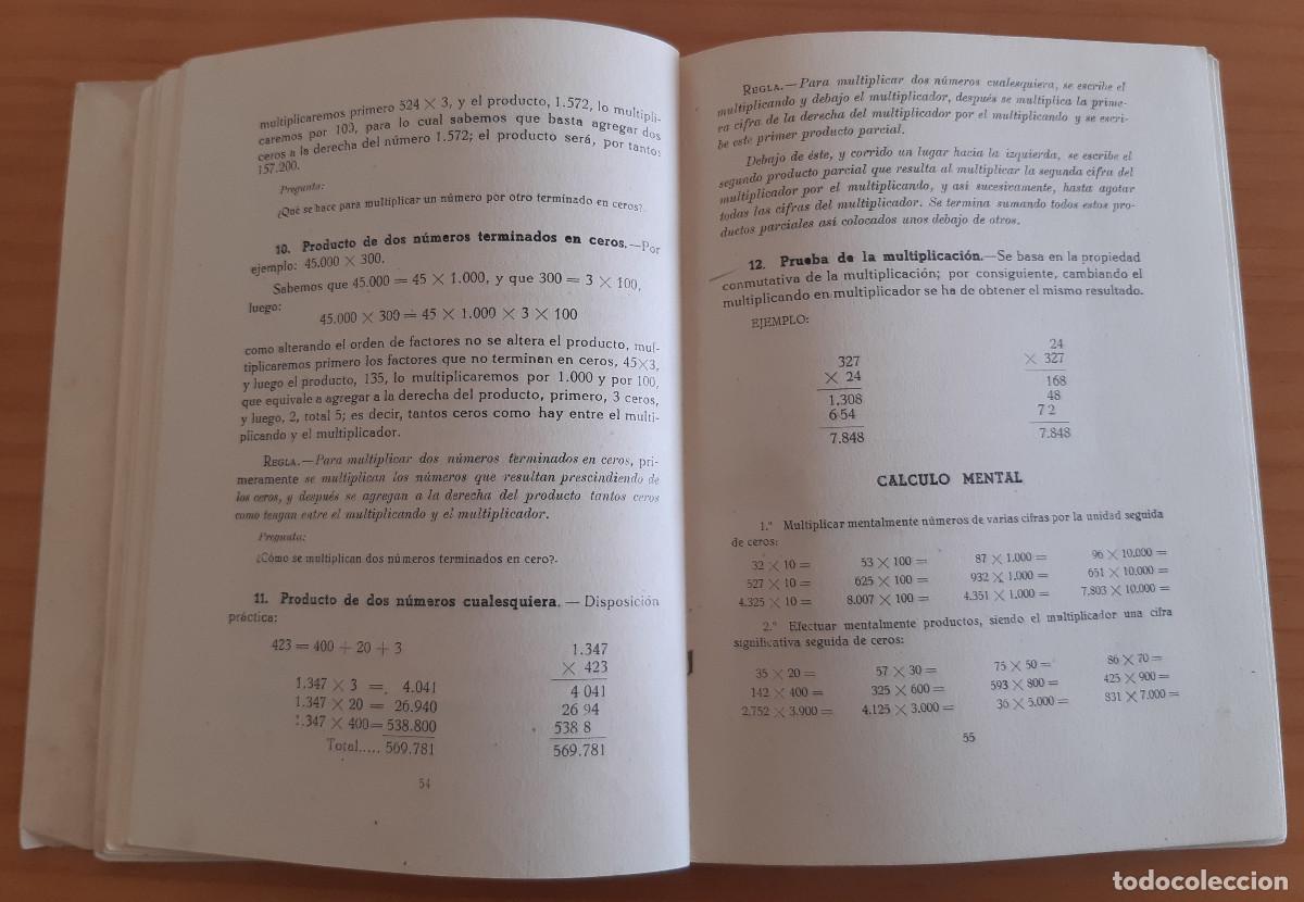 Libros de segunda mano: MATEM&Aacute;TICAS - PRIMER CURSO DE BACHILLERATO + PROGRAMA - (PLAN DE 1957) - SIXTO RIOS-L. THOMAS ARA - Foto 9