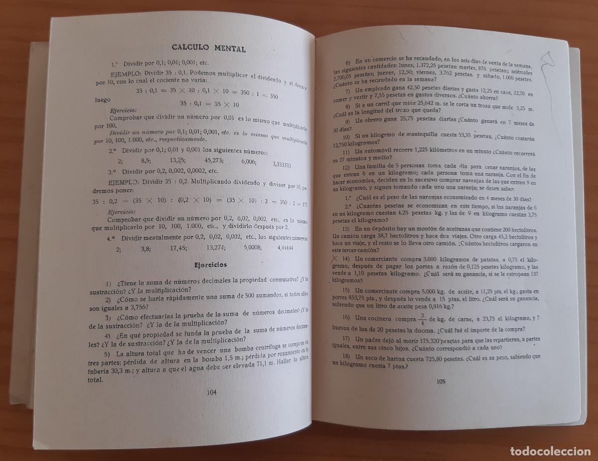 Libros de segunda mano: MATEM&Aacute;TICAS - PRIMER CURSO DE BACHILLERATO + PROGRAMA - (PLAN DE 1957) - SIXTO RIOS-L. THOMAS ARA - Foto 11