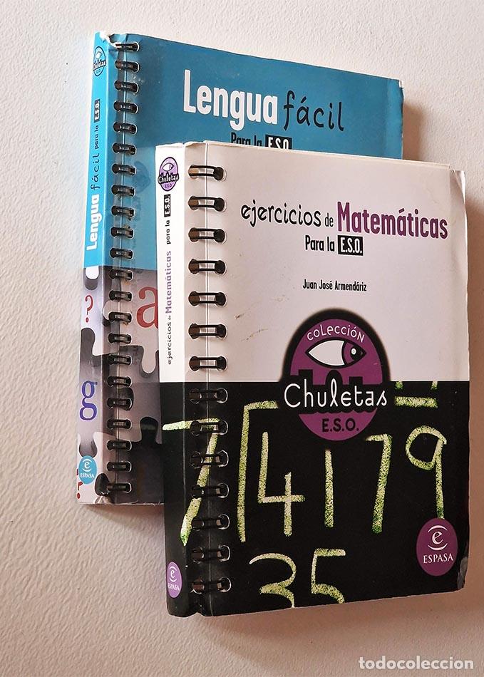 Libros de segunda mano: EJERCICIOS DE MATEM&Aacute;TICAS PARA LA E.S.O.- LENGUA F&Aacute;CIL PARA E.S.O. - EJERCICIOS DE MATEM&Aacute;TICAS PARA - Foto 1