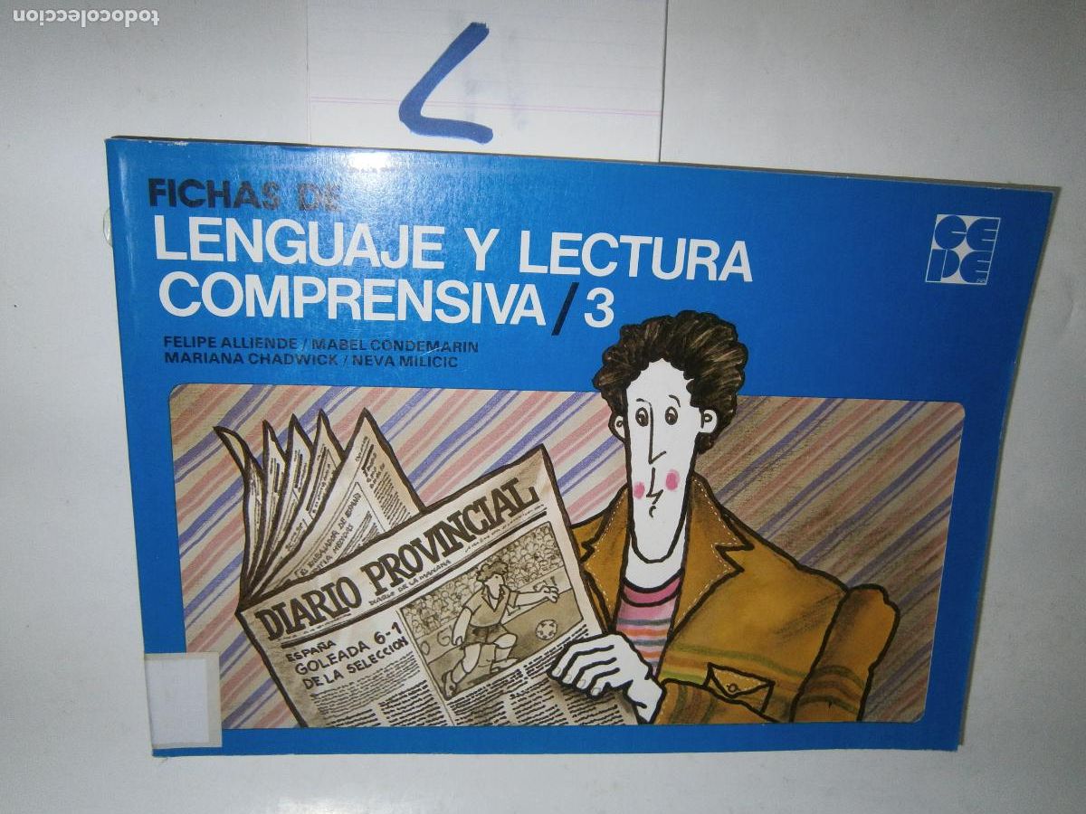 Libros de segunda mano: LENGUAJE Y LECTURA COMPRENSIVA - Foto 1
