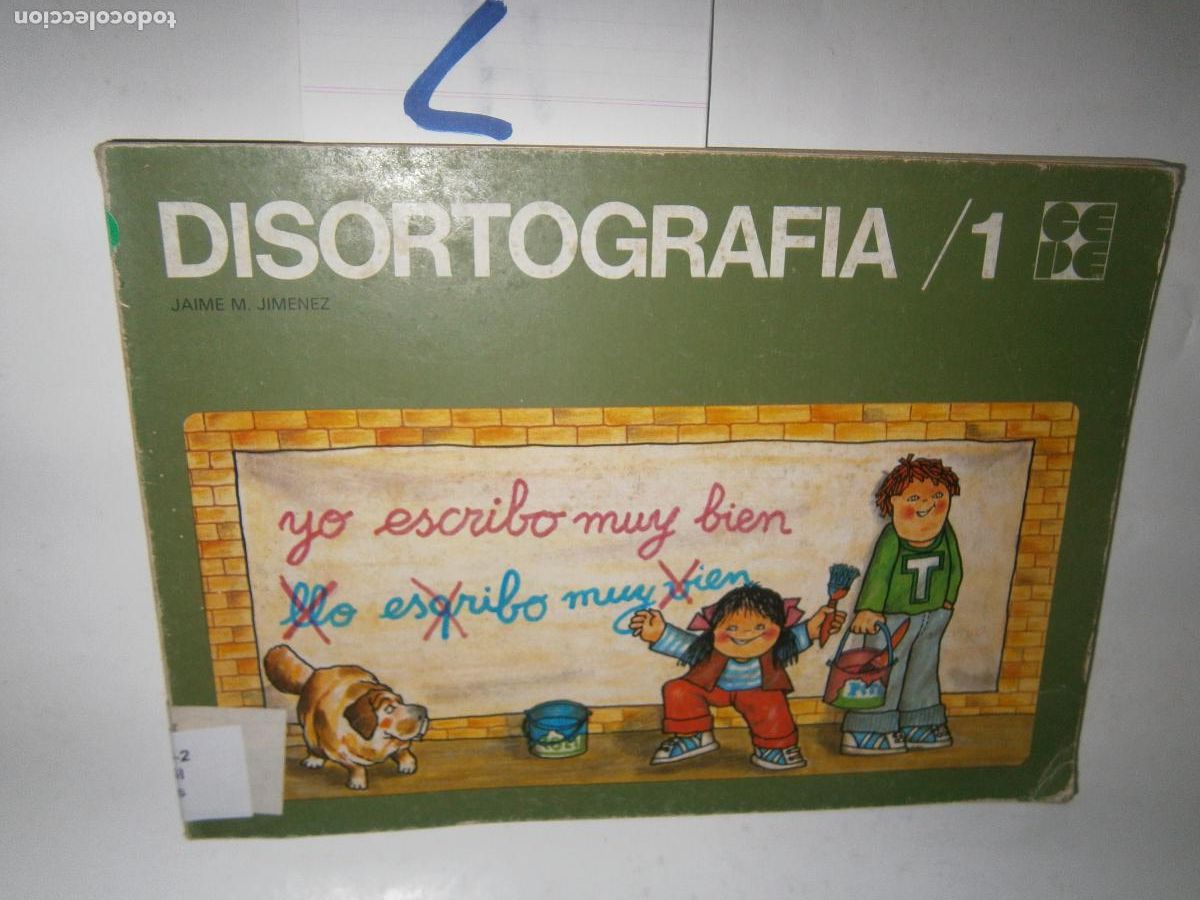 Libros de segunda mano: ---- DISORTOGRAFIA ---- - Foto 1