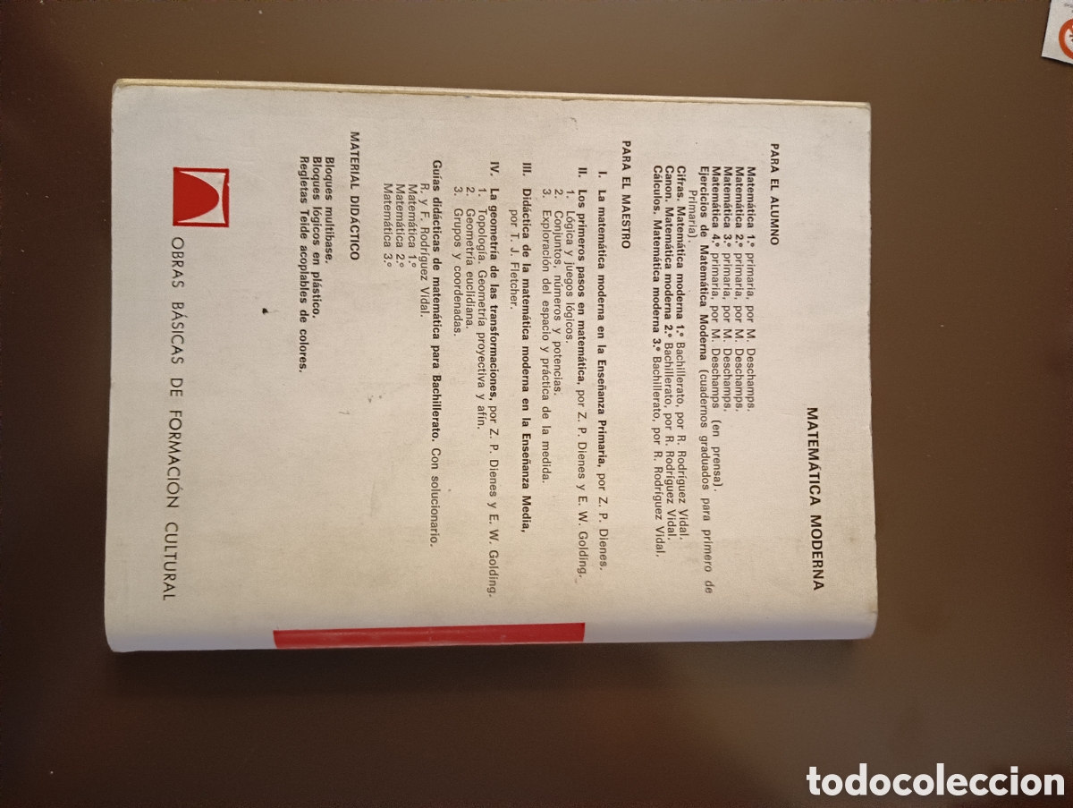 Libros de segunda mano: EJERCICIOS DE MATEMATICA MODERNA EDITORIAL TEIDE 1969 - Foto 6