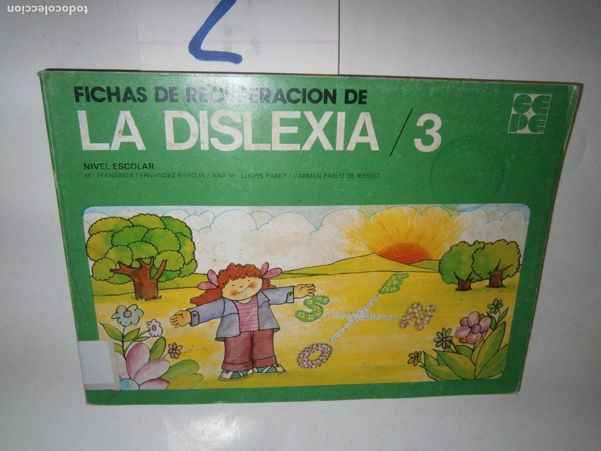 Libros de segunda mano: FICHAS DE RECUPERACION DE LA DISLEXIA - Foto 1