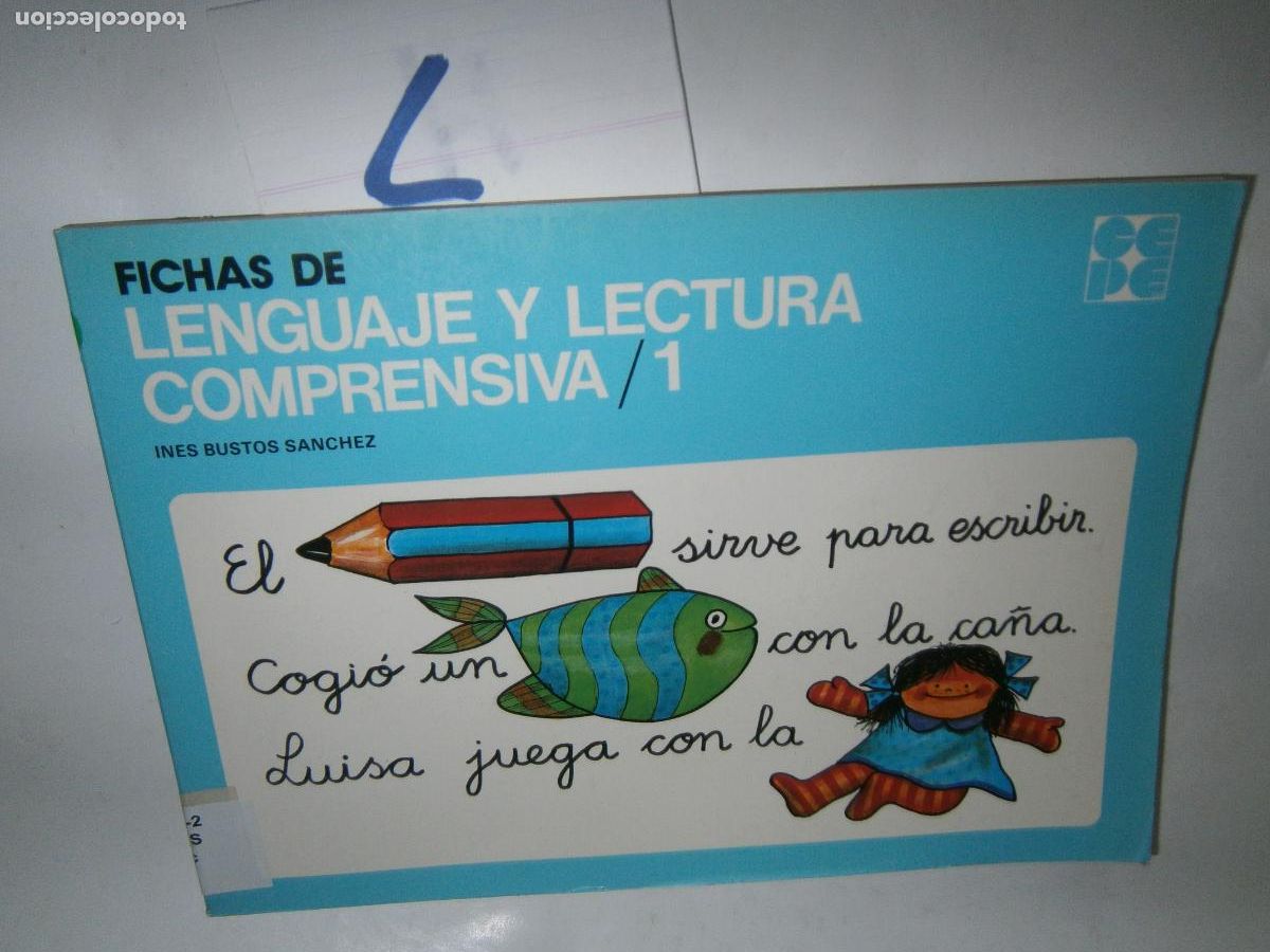 Libros de segunda mano: FICHAS DE LENGUAJE Y LECTURA COMPRENSIVA - Foto 1