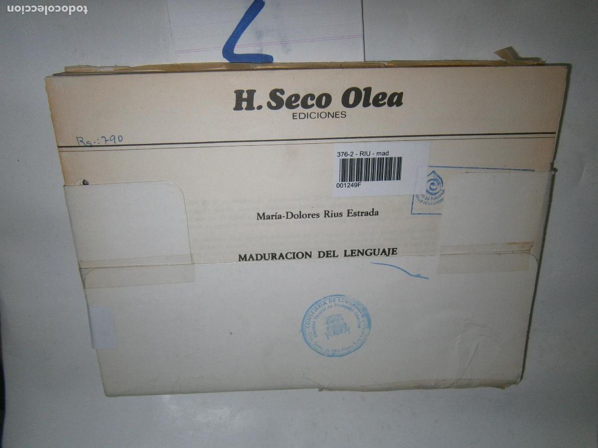 Libros de segunda mano: MADURACION DEL LENGUAJE - Foto 1