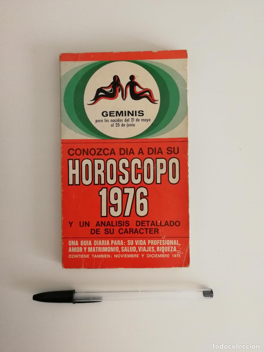 Libros de segunda mano: LIBRO - G&Eacute;MINIS - CONOZCA DIA A DIA SU HOROSCOPO 1976 - VARIOS - Foto 1