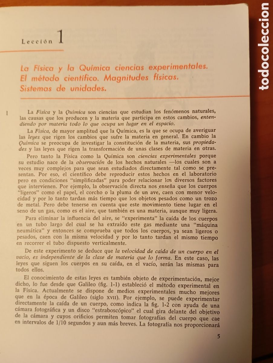 Libros de segunda mano: FISICA Y QUIMICA. 2 CURSO. MARFIL. - Foto 5