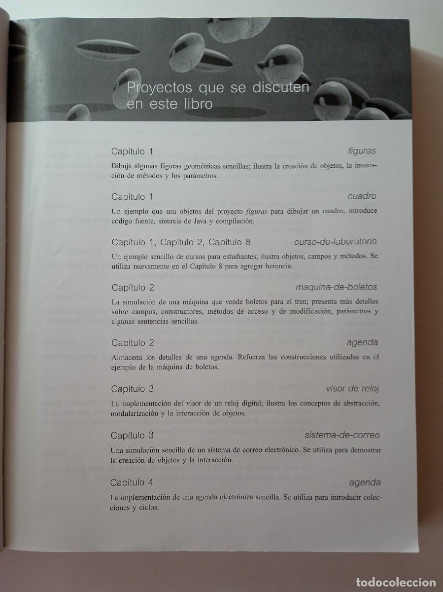Libros de segunda mano: PROGRAMACI&Oacute;N ORIENTADA A OBJETOS CON JAVA - UNA INRTRODUCCI&Oacute;N PR&Aacute;CTICA USANDO BLUEJ - Foto 4
