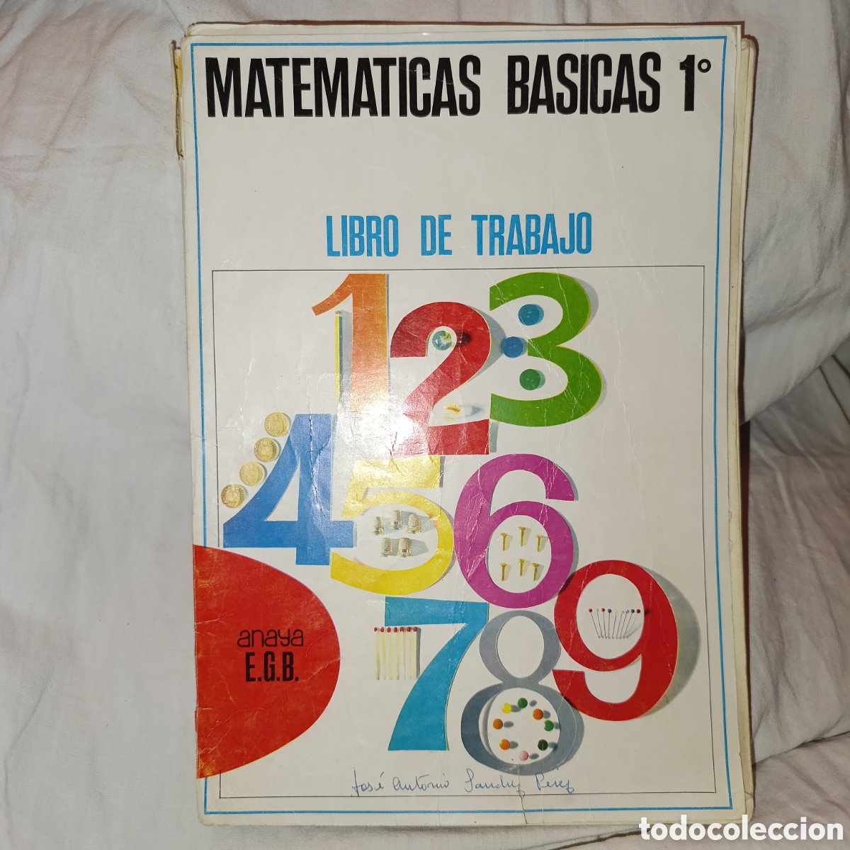 Libros de segunda mano: MATEMATICAS BASICAS ANAYA 1971,E.G.B,LIBRO DE TRABAJO - Foto 1