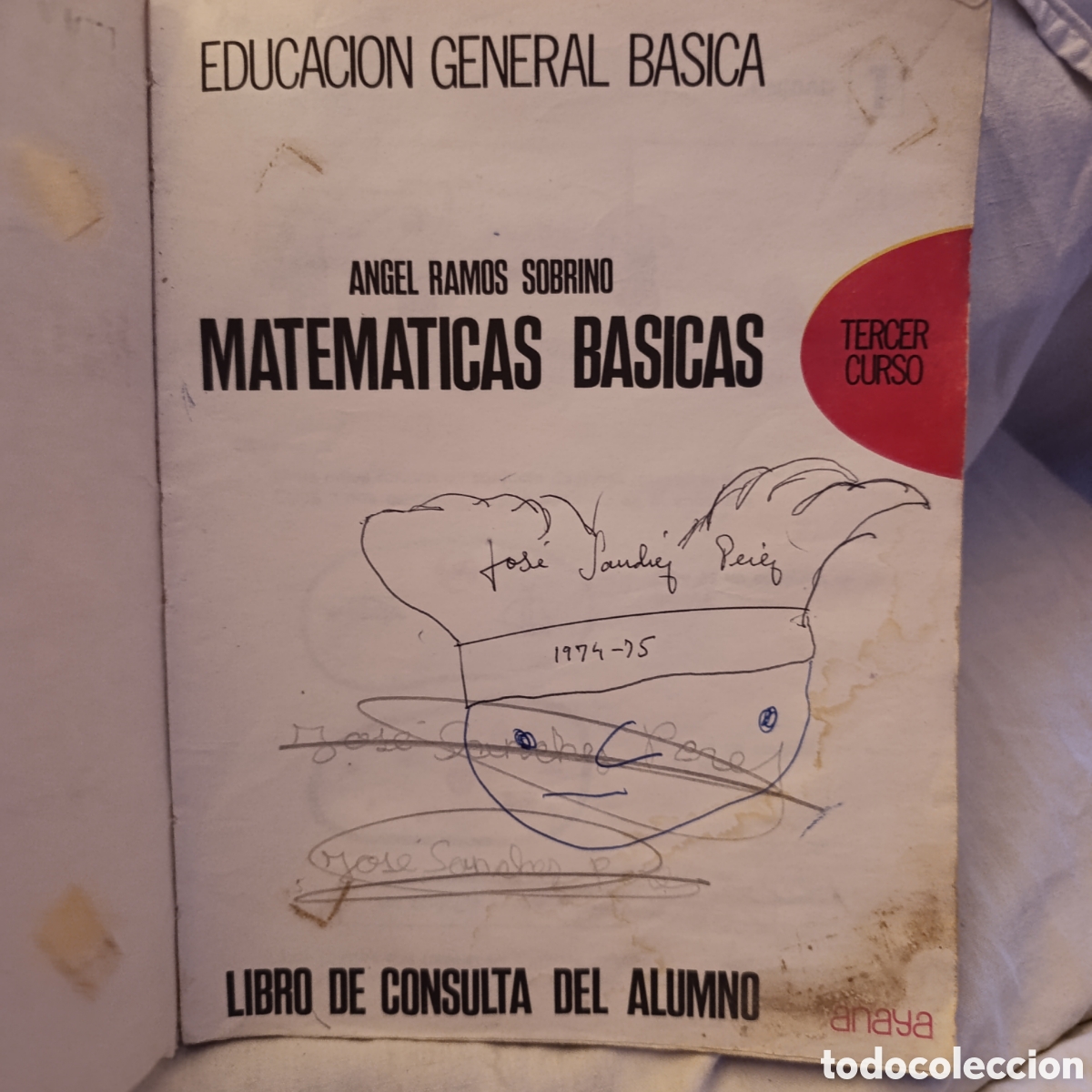 Libros de segunda mano: Matem&aacute;ticas b&aacute;sicas 3&deg;curso E.G.B ,Libro de consulta del alumno -1974, ANAYA - Foto 5