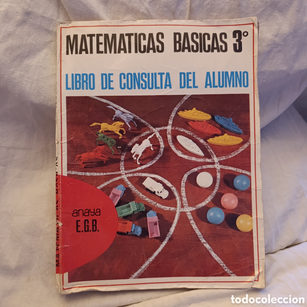 Libros de segunda mano: Matem&aacute;ticas b&aacute;sicas 3&deg;curso E.G.B ,Libro de consulta del alumno -1974, ANAYA - Foto 1