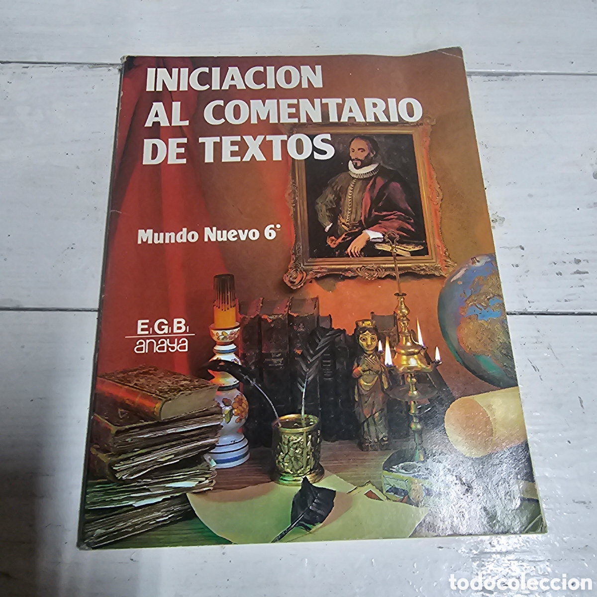 Libros de segunda mano: INICIACION AL COMENTARIO DE TEXTOS EGB ANAYA - Foto 1