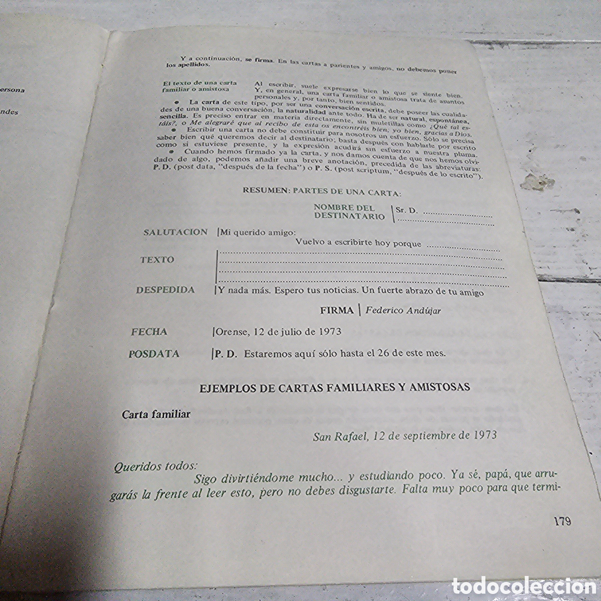 Libros de segunda mano: ANTIGUO LIBRO DE TEXTO - TEORIA Y PRACTICA DE LA LENGUA 6&ordm; EGB - Foto 7