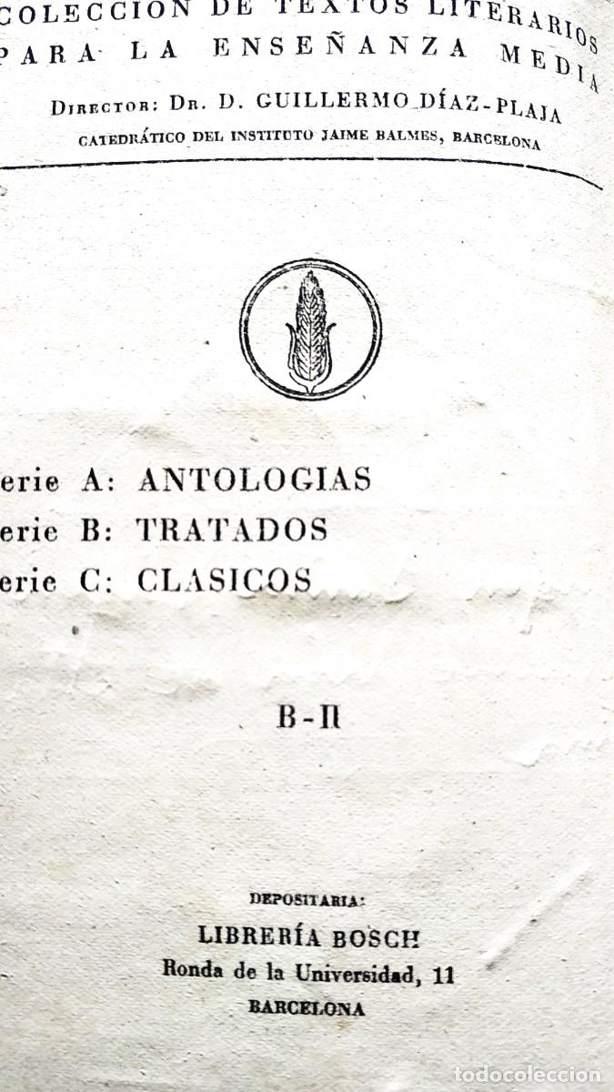 Libros de segunda mano: El Lenguaje . Gram&aacute;tica y Ejercicios de composici&oacute;n. Guillermo D&iacute;az Plaja . - Foto 2