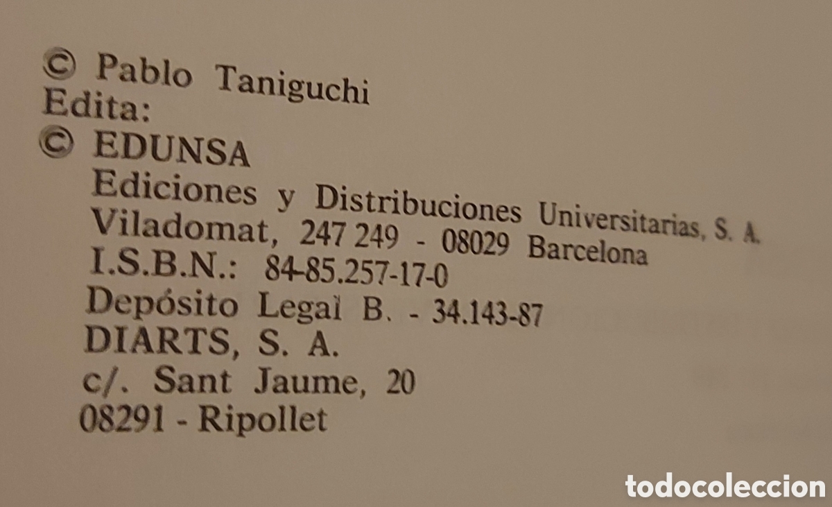 Libros de segunda mano: C&oacute;mo superar las Matem&aacute;ticas de 2&deg; de BUP. EDUNSA 1988. Pablo Taniguchi. - Foto 3