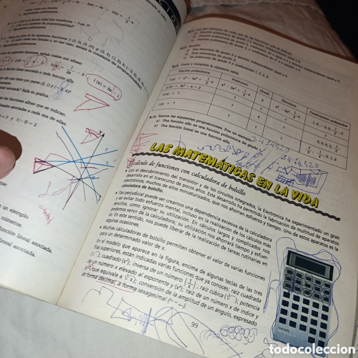 Libros de segunda mano: MATEMATICAS 8 EGB, PIT&Aacute;GORAS ,SM EDICIONES, 1987 - Foto 3
