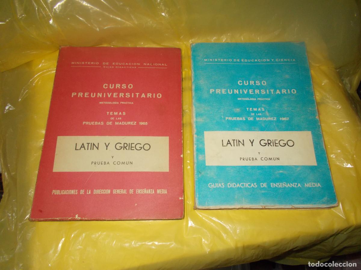 Libros de segunda mano: Lat&iacute;n y griego curso preuniversitario - Foto 1