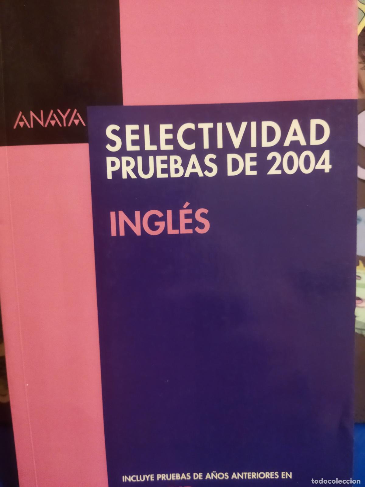 Libros de segunda mano: Selectividad pruebas de 2004 - Foto 1