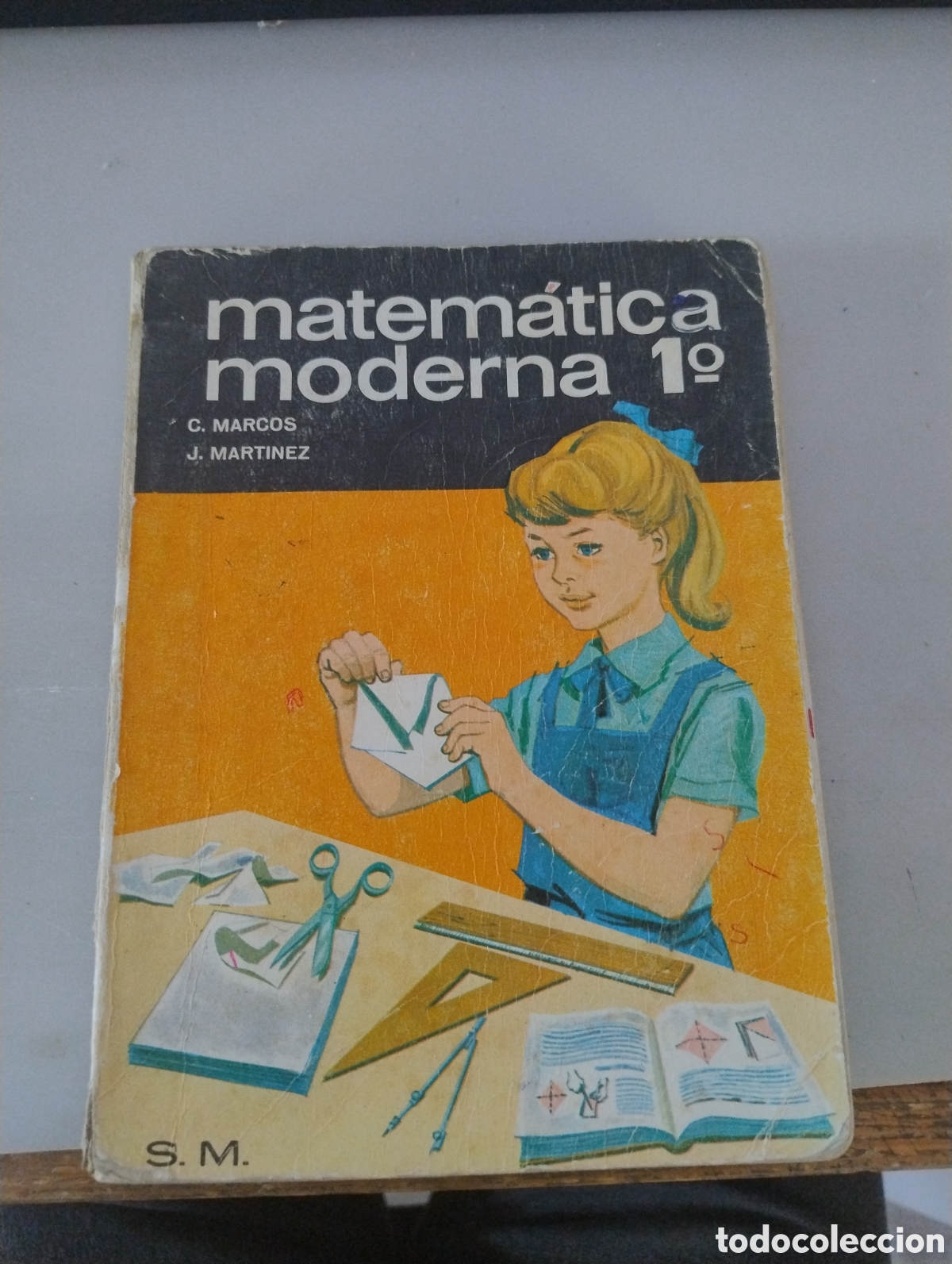 Libros de segunda mano: M69 Libro Matem&aacute;tica Moderna. 1&ordm;. Ed. SM. 1968. - Foto 1