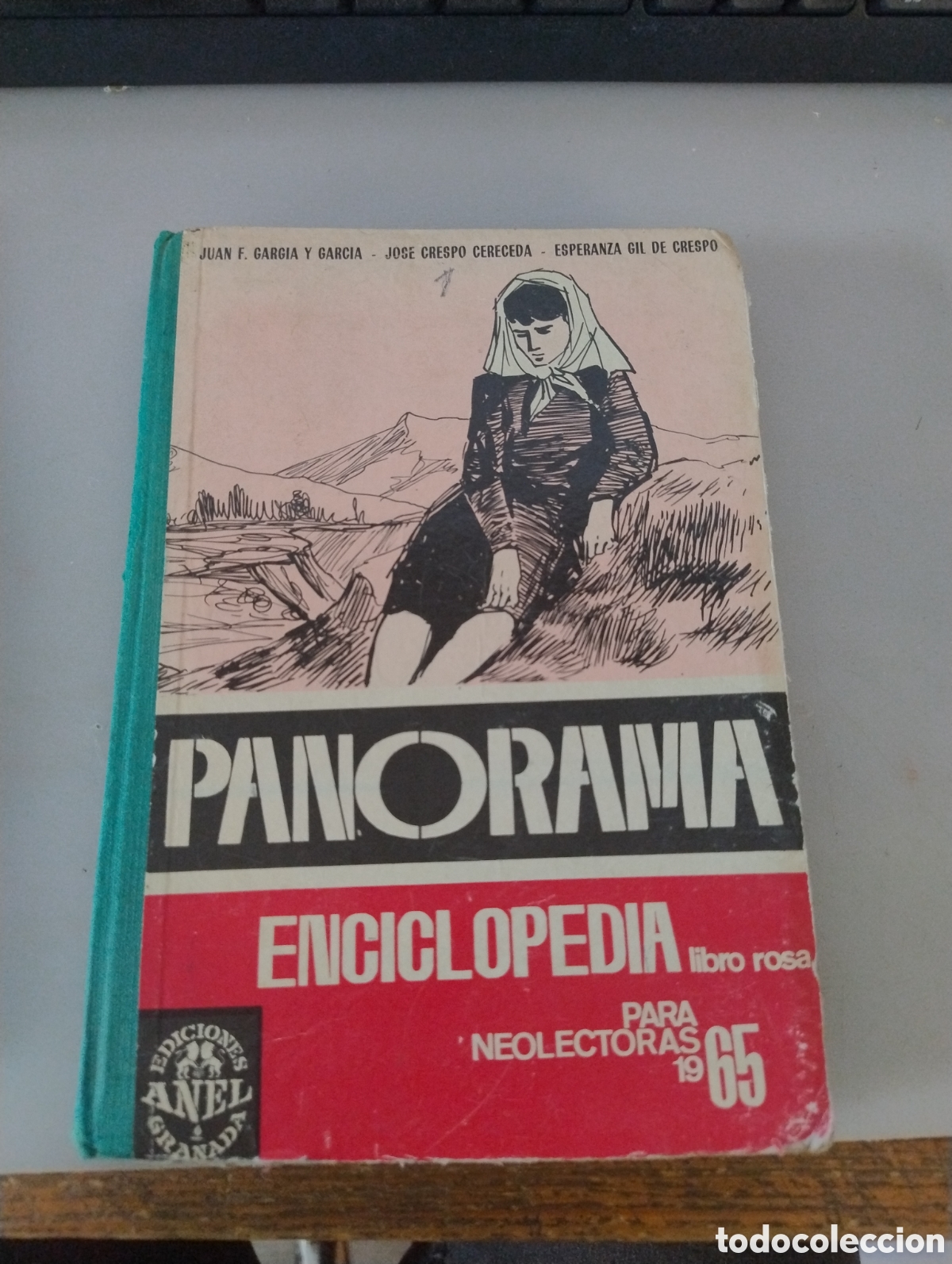 Gebrauchte B&uuml;cher: M69 Libro Panorama Enciclopedia libro rosa. Neolectores 1965. Ed. Manin. Granada. 1966.