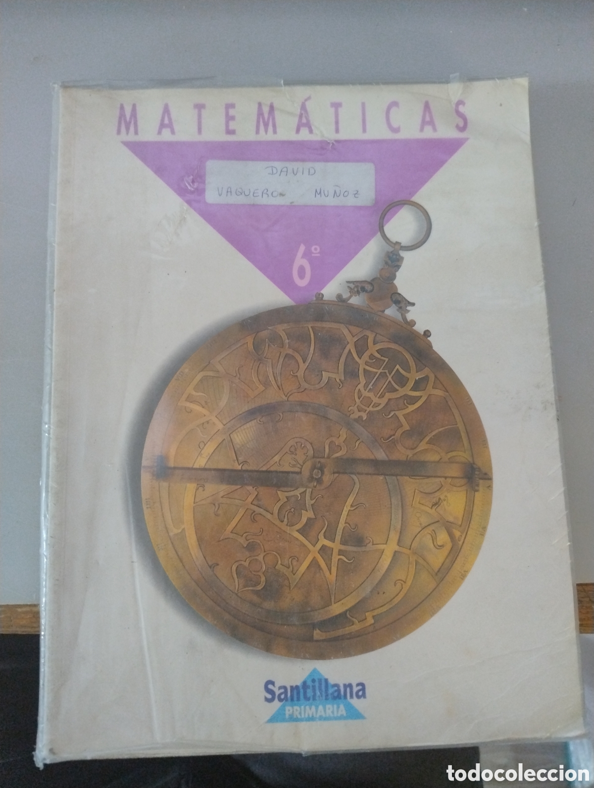 Gebrauchte B&uuml;cher: M69 Libro Matem&aacute;ticas 6&ordm; primaria. Santillana. 1995.