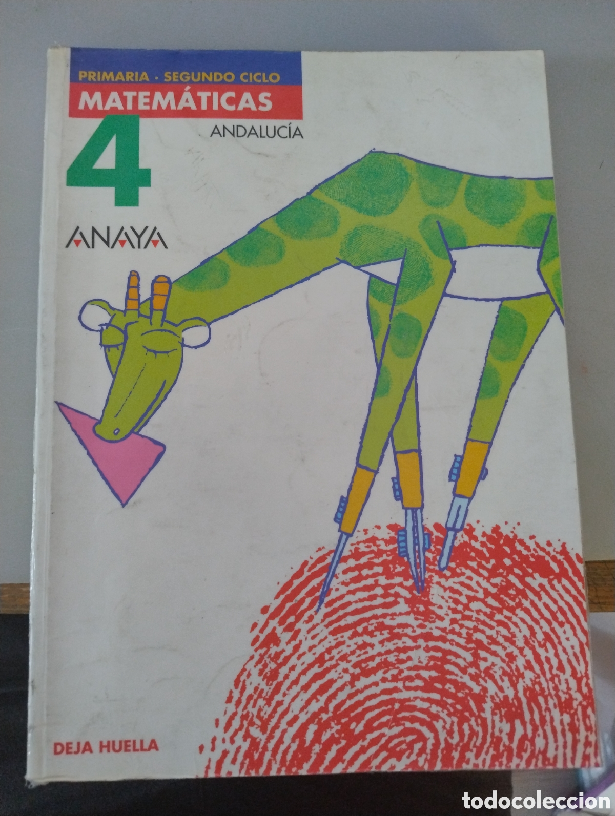Libros de segunda mano: M69 Libro Matem&aacute;ticas. 4&ordm; primaria. Ed. Anaya. 2005. - Foto 1