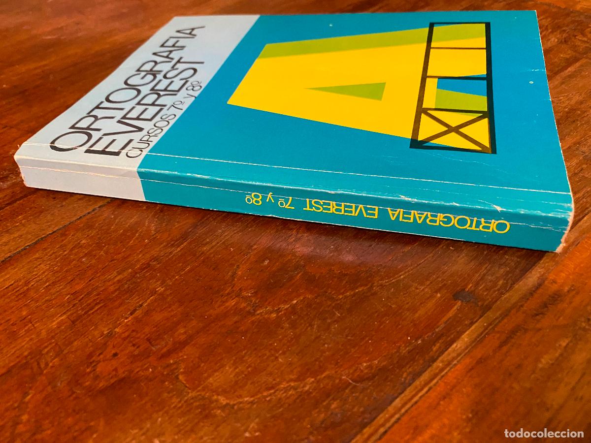 Libros de segunda mano: ORTOGRAFIA EVEREST - cursos 7&ordm; y 8&ordm; libros de texto - Foto 2
