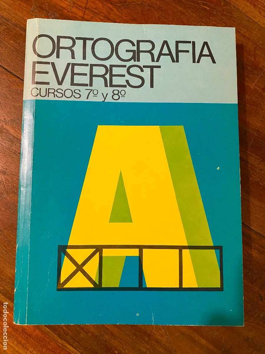Libros de segunda mano: ORTOGRAFIA EVEREST - cursos 7&ordm; y 8&ordm; libros de texto - Foto 1